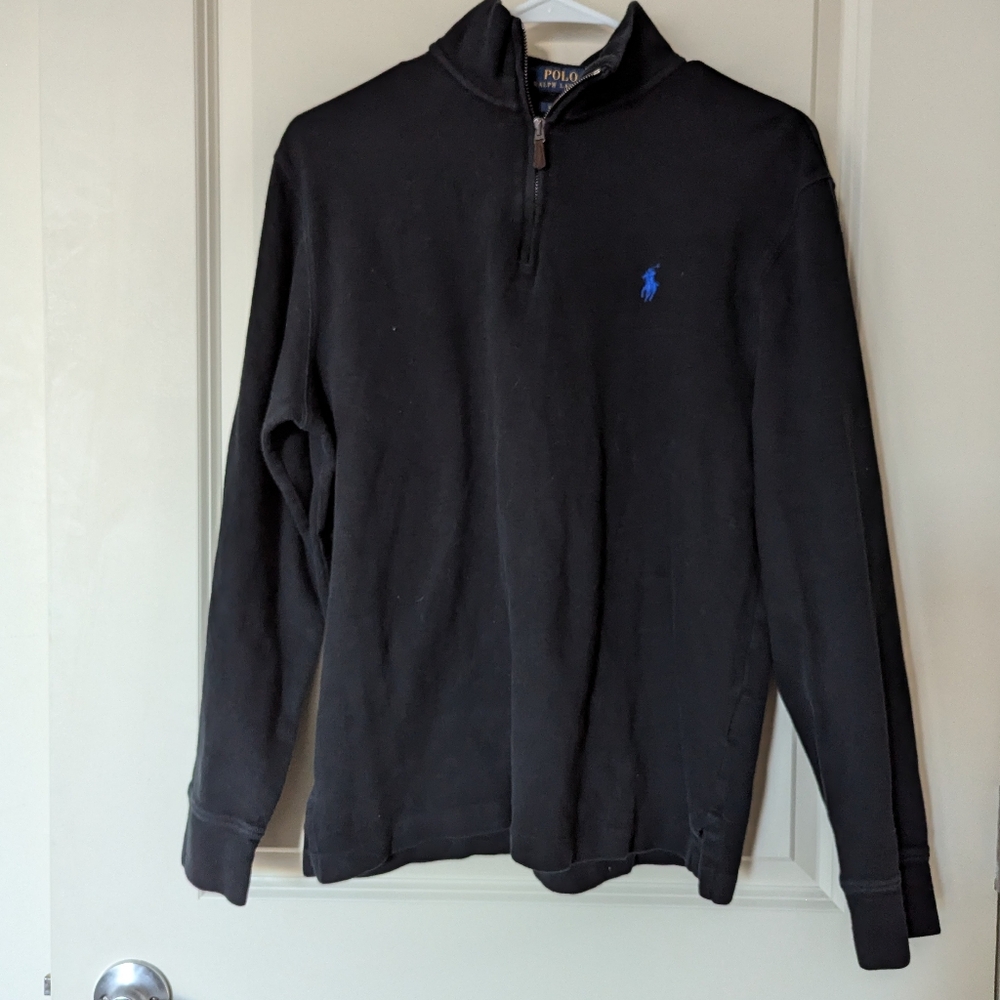 Black Polo Ralph Lauren Quarter Zip